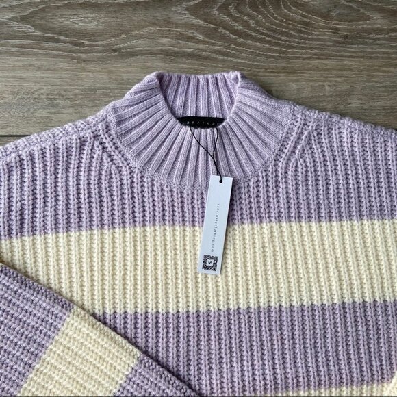 NWT Sanctuary Tooth Stripe Sweater - Picture 6 of 11